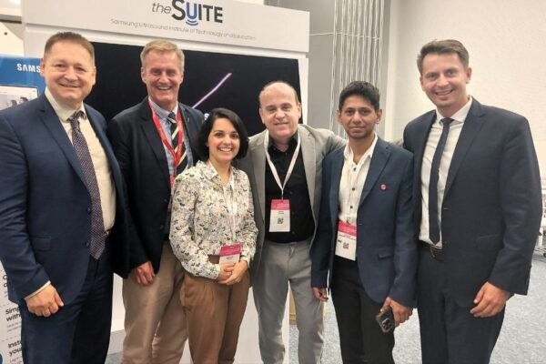 Photo - Prometheus Med Tech.AI at ISUOG International Society of Ultrasound in Obstetrics and Gynecology 2024 World Conference.